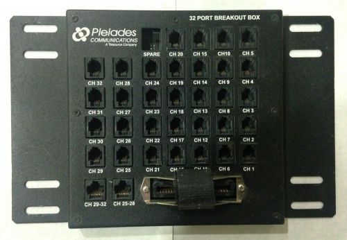 32 Port Telephone Breakout Box Pleiades Communications Telsource