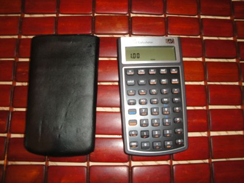Hewlett-Parkard HP 10bII+ Financial Calculator With Case Fast Free Shipping