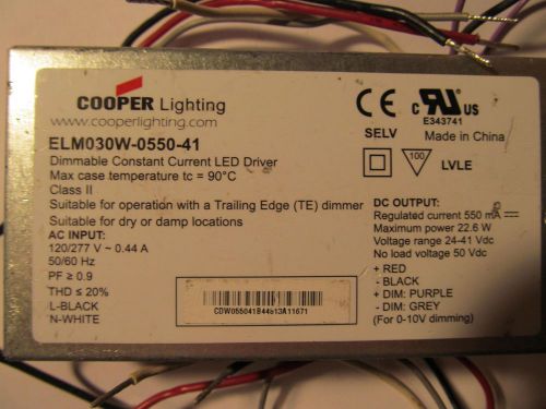 1 constant-current led drivers with dual dimming: flicker-free triac and 0-10 v for sale