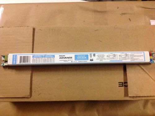 PHILIPS ADVANCE ICN2S28 Electronic Ballast,T5 Lamps 120/277V Case of 9