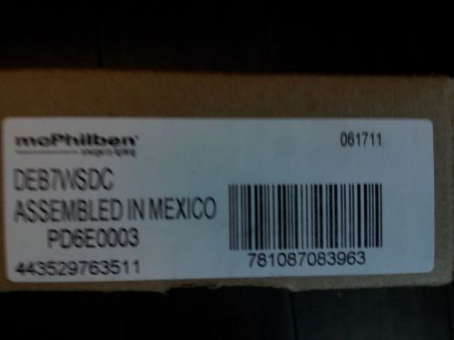 NEW McPhilben DEB-7WSDC Fluorescent Emergency Ballast 1/2 Lamp PD6E0003