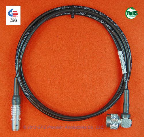 Trimble 14553-02 gps antenna cable with &#034;n&#034; &amp; lemo ffa connectors for sale