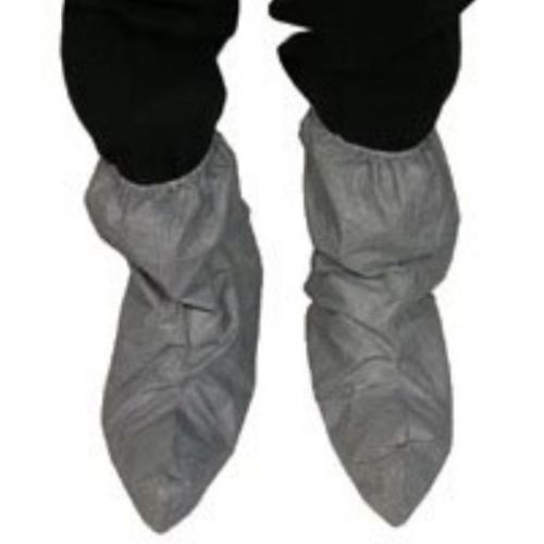 Tyvek Skid Resistant FC Boot Covers  Large/X-Large Size  Gray - 200 Count