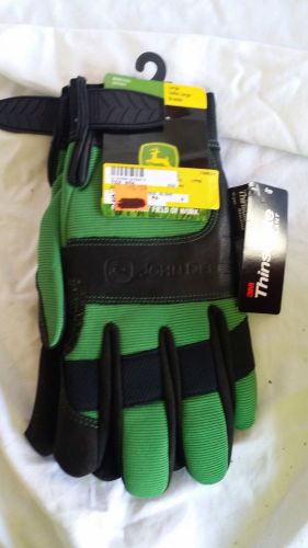 John Deere Green/Black 3M THINSULATE (40G) Lined All Purpose Glove JD90010G/L