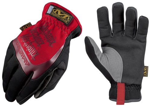 Mechanix wear fast fit outdoor working glove easy on/off red choose size for sale