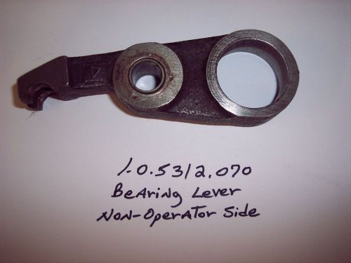 Used MBO Part Bearing Lever fits T46 T49 B18 Folder MBO part# 1.0.5312.070