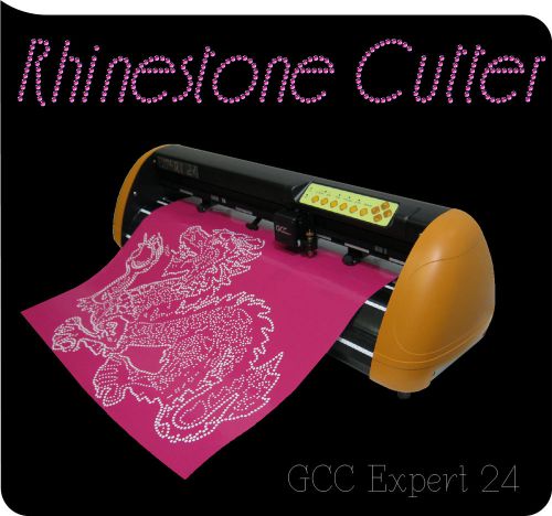 Gcc expert lx 24&#034;  vinyl cutter  winpcsign 2014  pro software + extra for sale