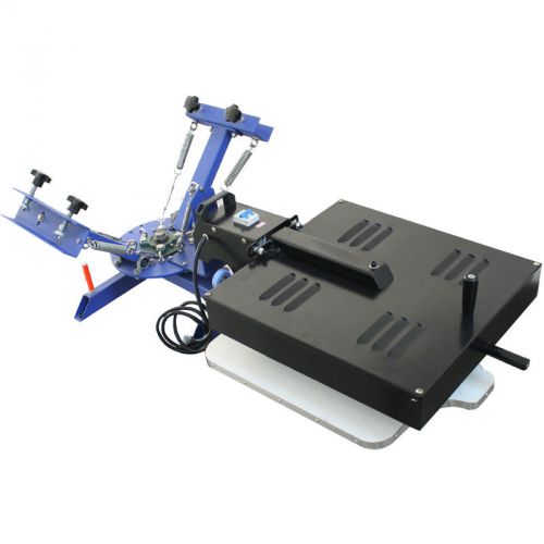 2 Color 1 Station Silk Screen Printing  Machine Press Equipment Flash Dryer DIY