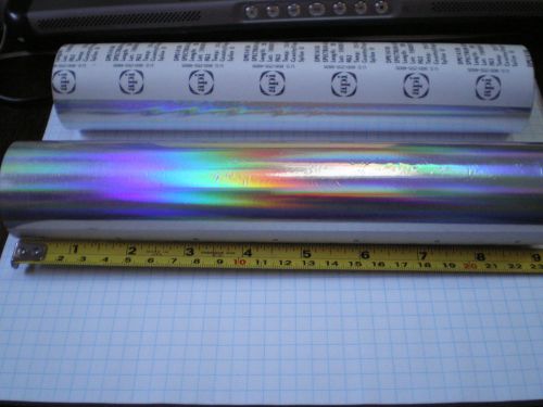 API SPECTRUM SILVER  STAMP STAMPING FOIL DP014100 200FT X 9 INCH ROLL  1/2 CORE