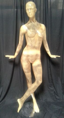 Female full-size mannequin - transparent fiberglass - high quality - #38 for sale