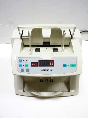 Magner Mag II Model 20 BILL MONEY COUNTER   AS IS