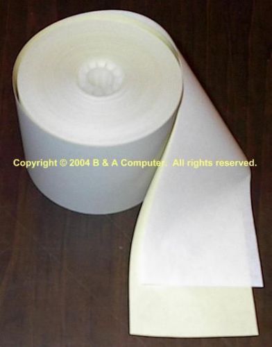 50 new 2-1/4 inch wide 2-part pos receipt paper rolls! for sale