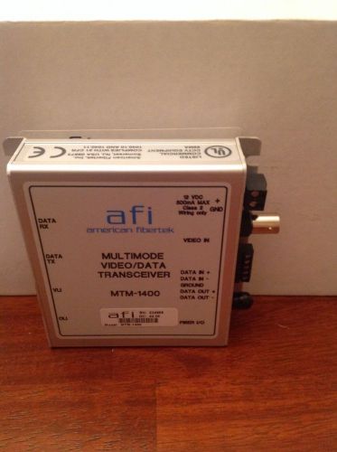 American Fibertek  AFI MTM-1400 fiber module