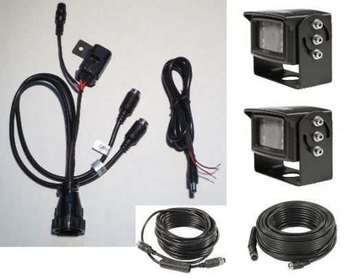NEW - Cab Cam 2 Camera Kit Ag Leader Integra Versa Adapter Cables External Power