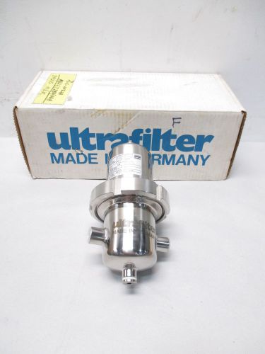 New ultrafilter p-eg 0009 stainless 16bar 3/8in npt pneumatic filter d416741 for sale