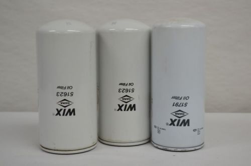 LOT 3 NEW WIX 51623 51791 ASSORTED HYDRAULIC OIL FILTER D203425
