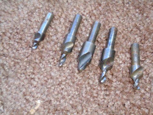 DRILL BITS  SMALL COUNTERSINK 12 TO LOT ASST SIZES -GUARANTEED LOT