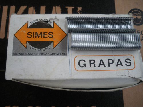 Hog ring staples for fencing, wire baskets re-bar etc. simes a-18 3000/box for sale