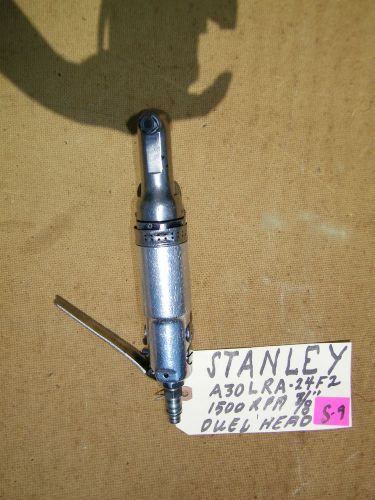 STANLEY - RT ANGLE DUAL PNEUMATIC NUTRUNNER -A30LRA-24F2, , 3/8&#034; 1500 RPM