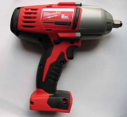 Milwaukee 2663-20 18V 1/2 Cordless Battery Impact Wrench M18 W/Friction Ring