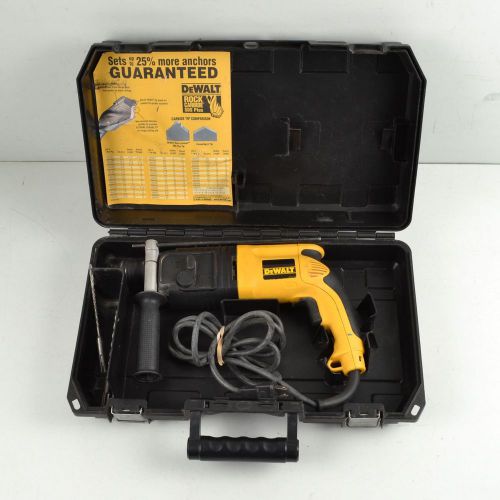 Dewalt dw563 7/8&#034; sds rotary hammer drill w/case for sale