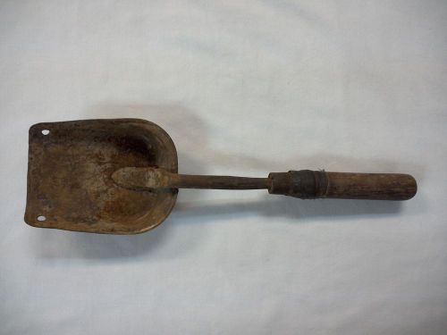 Vintage Mason 14&#034; Cement Scoop With Wood Handle