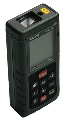 Handheld Laser Distance Meter Range Finder Spirit Level 40Meters 131Ft MS6440
