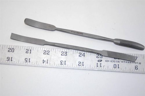2 Grobet Large Spoon Files Cut 0 Aviation Tool Exc Cond