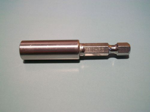 Mannesmann magnetic bit holder 1/4&#034; &lt;&gt; 60mm hex solid stainless steel gs tuv for sale