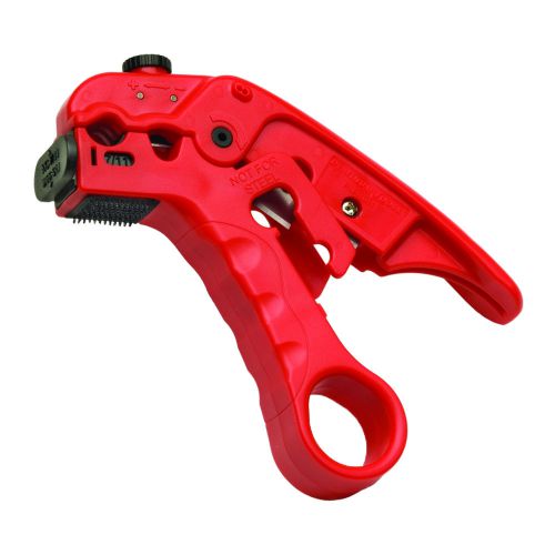 Platinum tools 15041 red br1 multi-stripper for rg 59/6/6q rg 7/11 cat 5e/6+ for sale