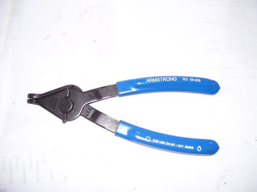 ARMSTRONG 68-009 REVERSIBLE 90 DEGREE SNAP RING PLIER - USED- MADE IN USA