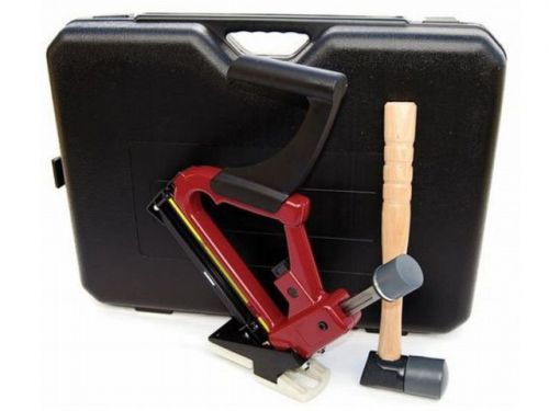 Porta-nails 411 floor nailer kit tongue &amp; groove w/hammer &amp; case - brand new !! for sale