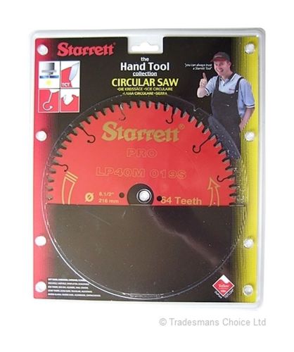 Starrett LP40M 019S Circular Saw Blade Professional 216mm 64T Made by Freud