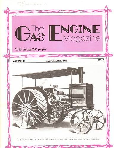 1976 GAS ENGINE MAGAZINE – Christensen Type FF Engine