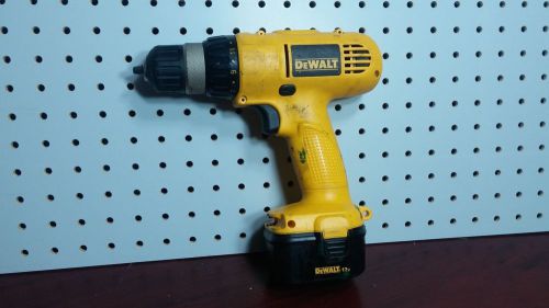DEWALT DW927 DRILL DRIVER + DC9071 12V XRP NICD RECHARGEABLE BATTERY