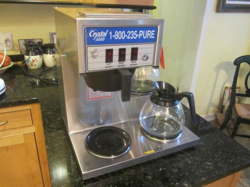 Bloomfield 8571 koffee king 3 warmer coffee brewer maker machine w/ pourover for sale