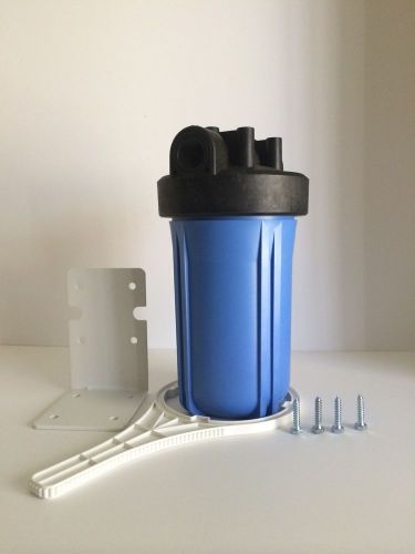 10&#034; big blue water filter housing/canister 1&#034; npt w/ pr for sale
