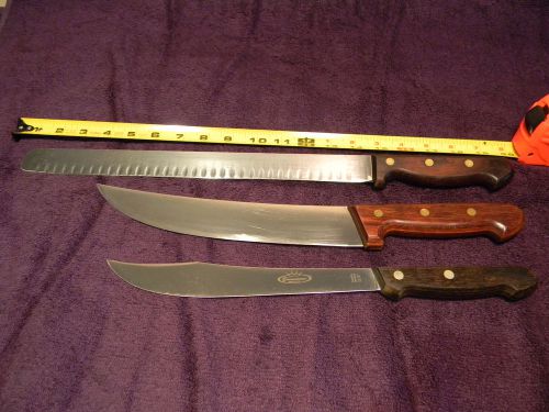 Dexter Connoisseur Knife Set-Carving/bucther,Duo Edge Slicer,Cimeter