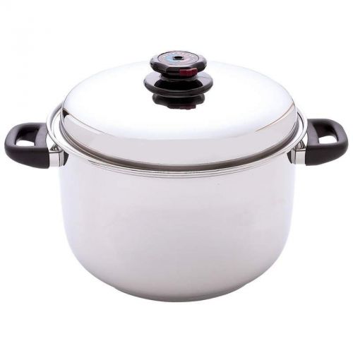 NEW STEAM CONTROL 12 QT 12 ELEMENT T304 STAINLESS STEEL STOCK POT