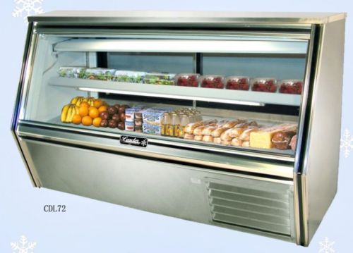 BRAND NEW! LEADER CDL72 - 72&#034; SINGLE DUTY REFRIGERATED DELI DISPLAY CASE