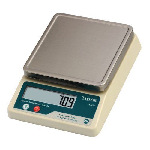 Taylor TE32FT Compact Digital Portion Control Scale  32 Ounce