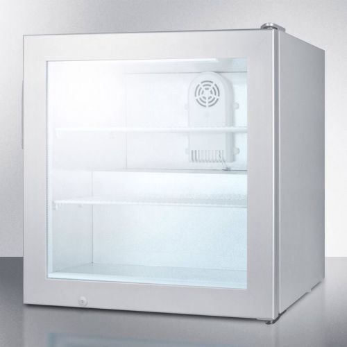 Summit - scfu386 - glass door compact display freezer for sale