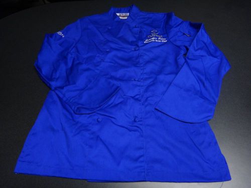 Chef&#039;s Jacket, Cook Coat, with EUREST logo, Sz S   NEWCHEF UNIFORM  FEMALE