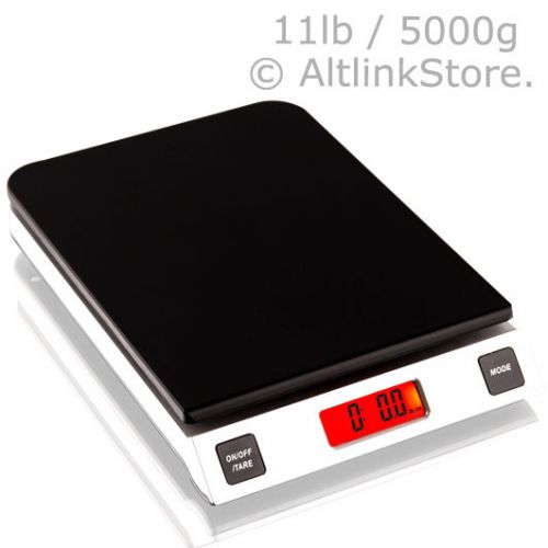 Saga digital kitchen scale 11lb 5kg/5000g x 1g oz diet food weight postal w/s/gr for sale