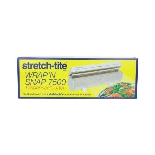 Stretch Tite Wrap N Snap Plastic 7500 Dispenser Food Cover Cutter