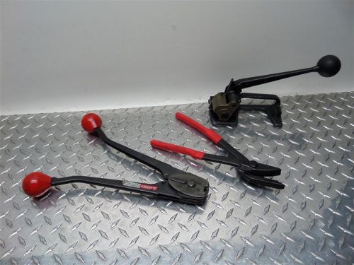 3 piece pallet strapping banding tool set crimper tension tool snip cutters for sale