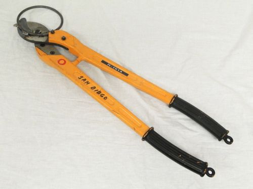 At&amp;t ring cable cutter shear safty r1514-l2 telephone tool copper aluminum 25in for sale