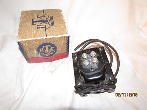 Vintage Rare UTC SC-4 Signal Transformer NOS unused