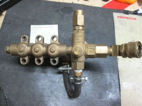 CAT 2SF / 2SFX Pump Head complete with Valves, Seals, and unloader TESTED- USED