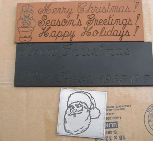 3 Christmas Templates Santa For New Hermes font Engraver Engraving Machine